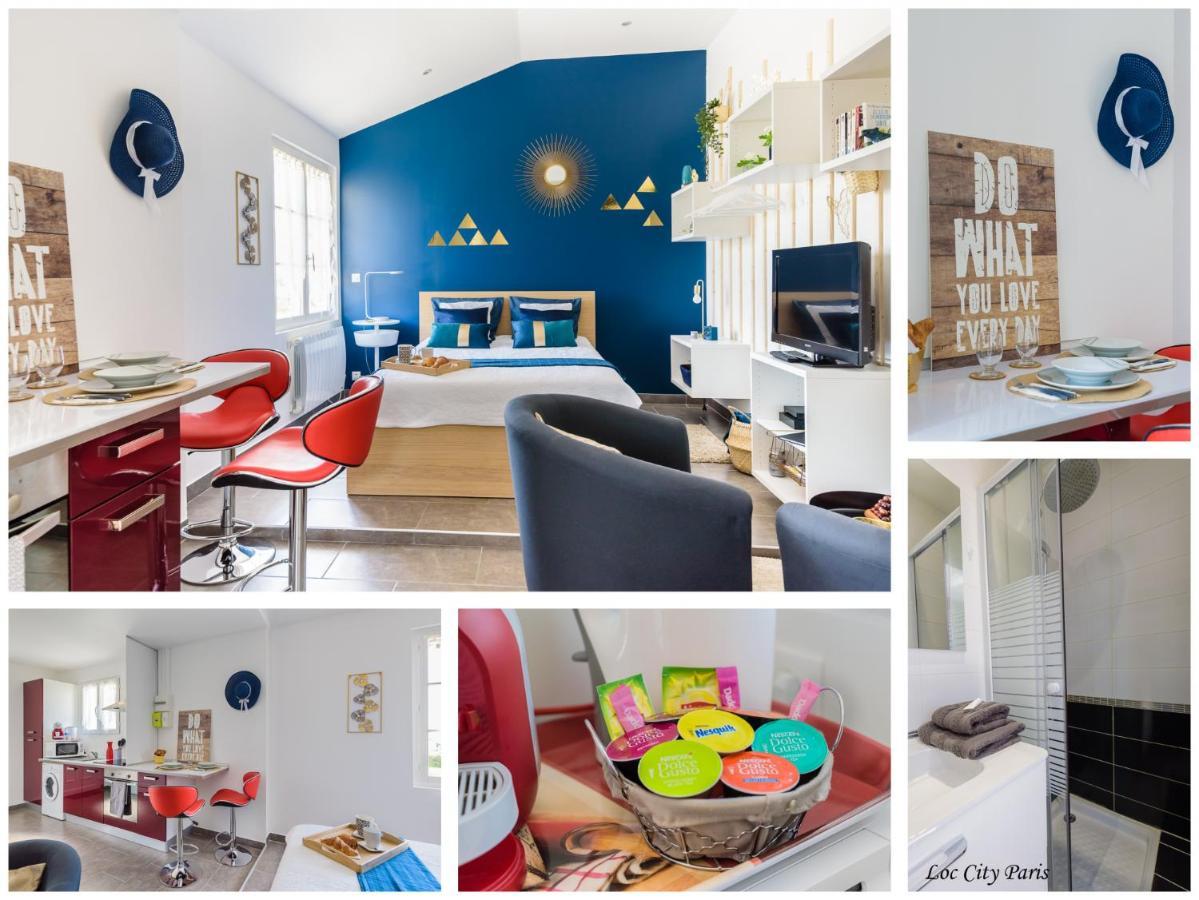 Studio Bleu - Parc Asterix - Mer De Sable - Villepinte - Aeroport Cdg Vemars Luaran gambar