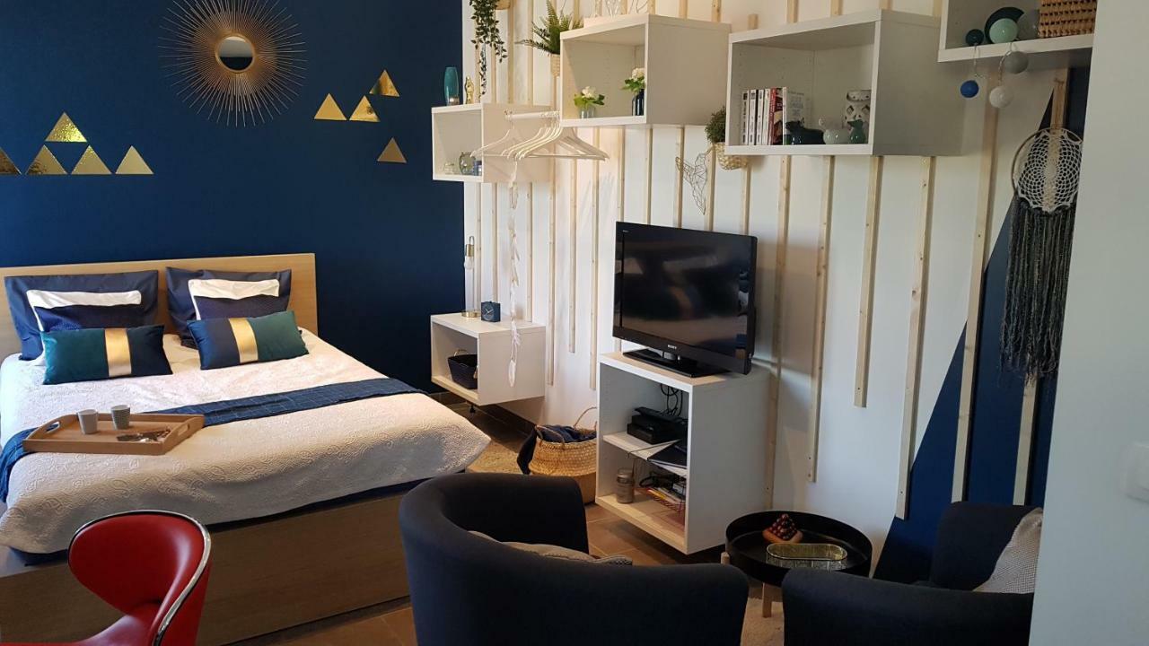 Studio Bleu - Parc Asterix - Mer De Sable - Villepinte - Aeroport Cdg Vemars Luaran gambar