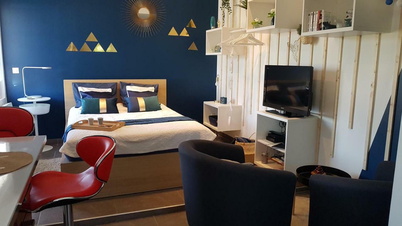 Studio Bleu - Parc Asterix - Mer De Sable - Villepinte - Aeroport Cdg Vemars Luaran gambar